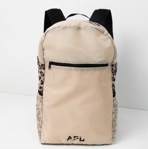 Apl leopard print backpack